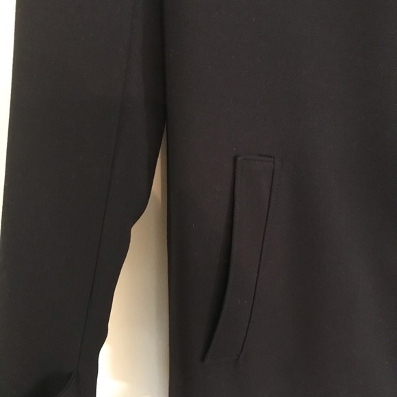 Kenneth Cole Ponte Midi Trench Coat Women’s Black Small - Picture 5 of 13